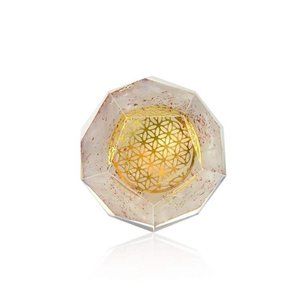 Orgonite Crystal – Aura Healing E-Energy Protection Dodecahedron Crystal